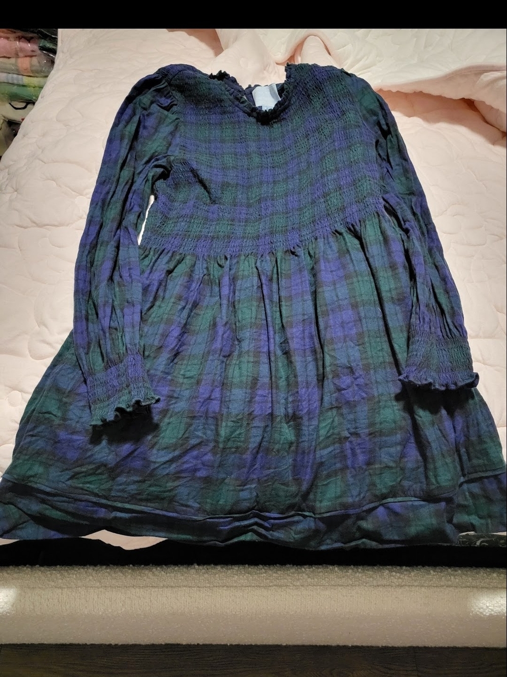 Hill House Tartan Dress